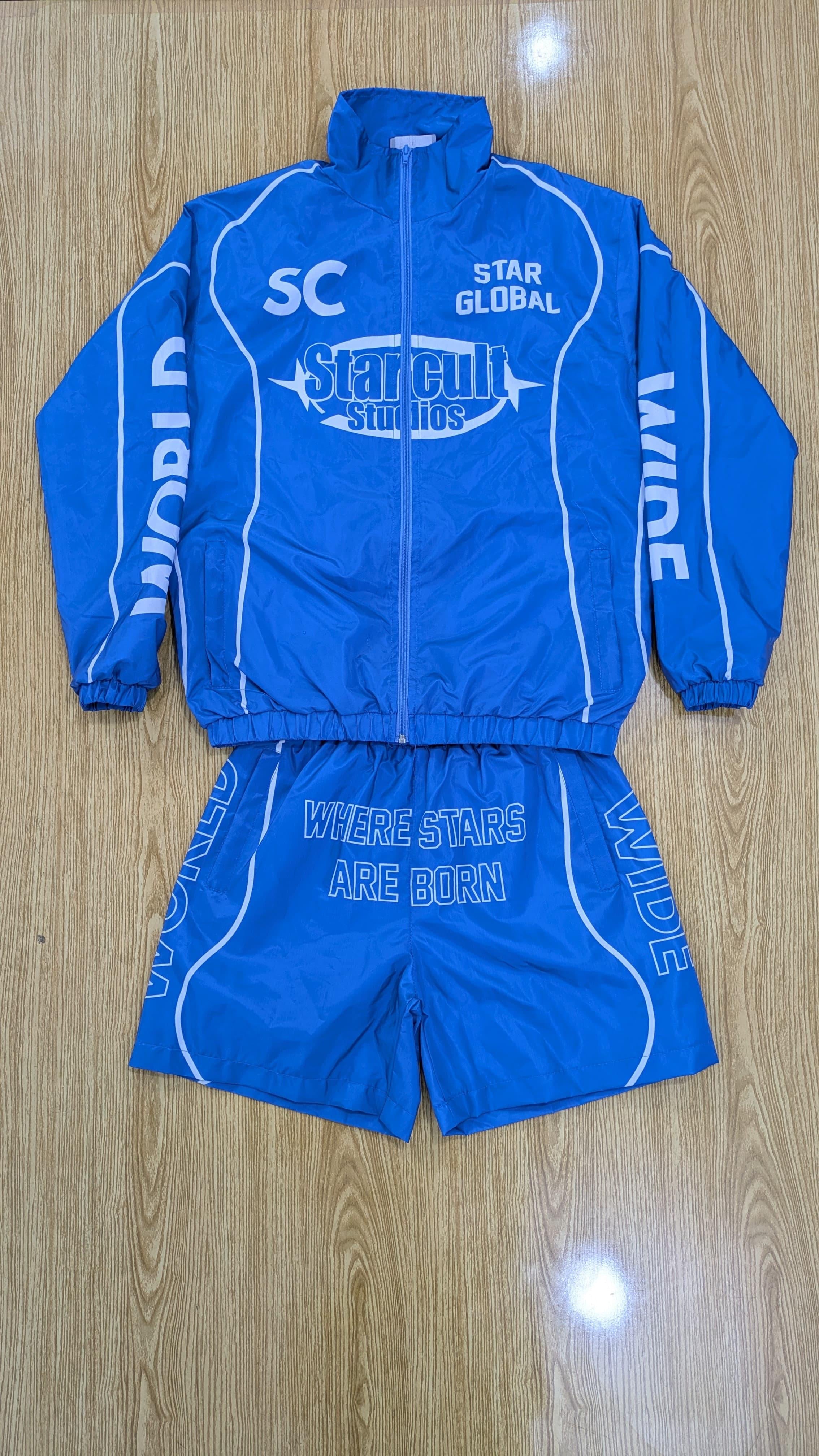 Windbreaker Shorts Set