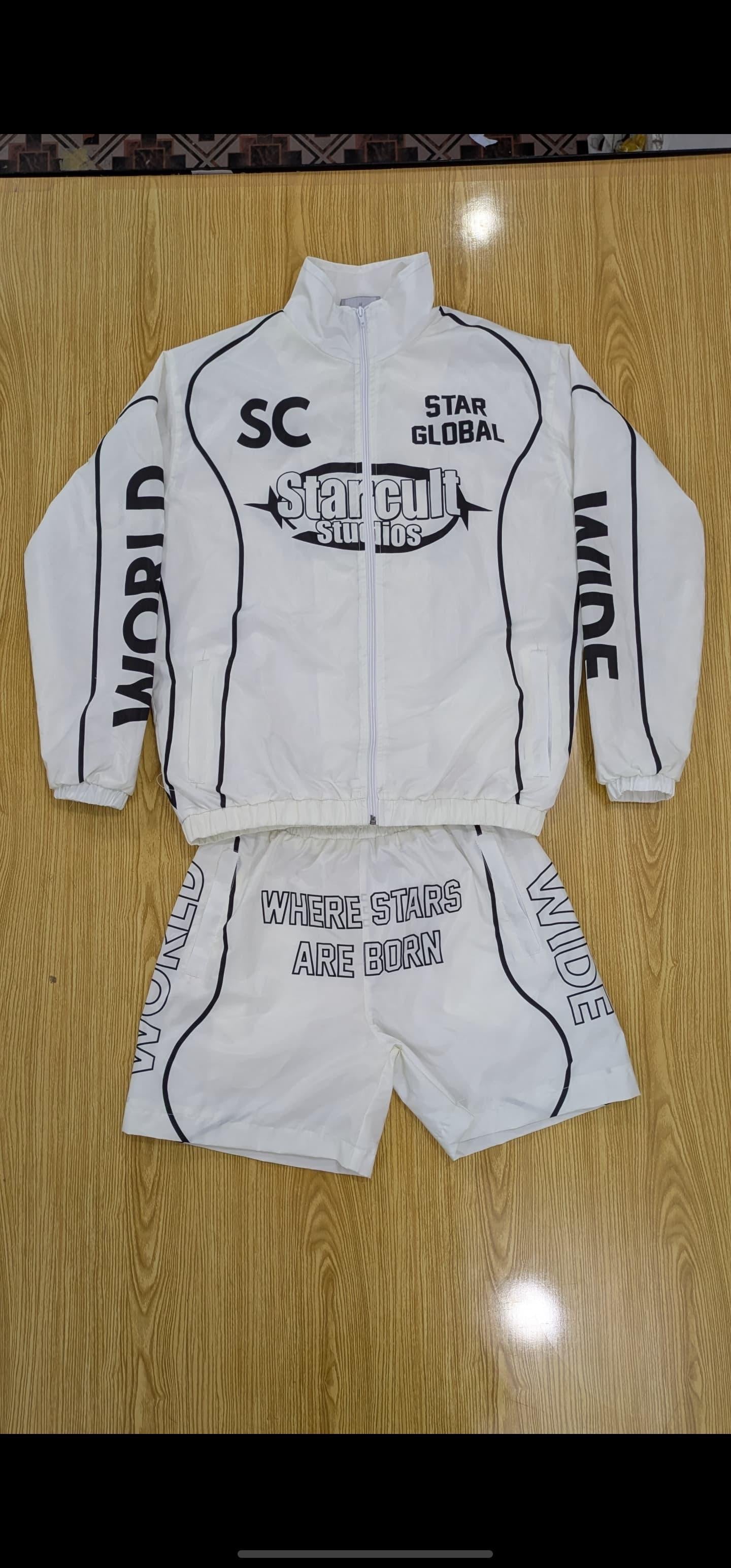 Windbreaker Shorts Set
