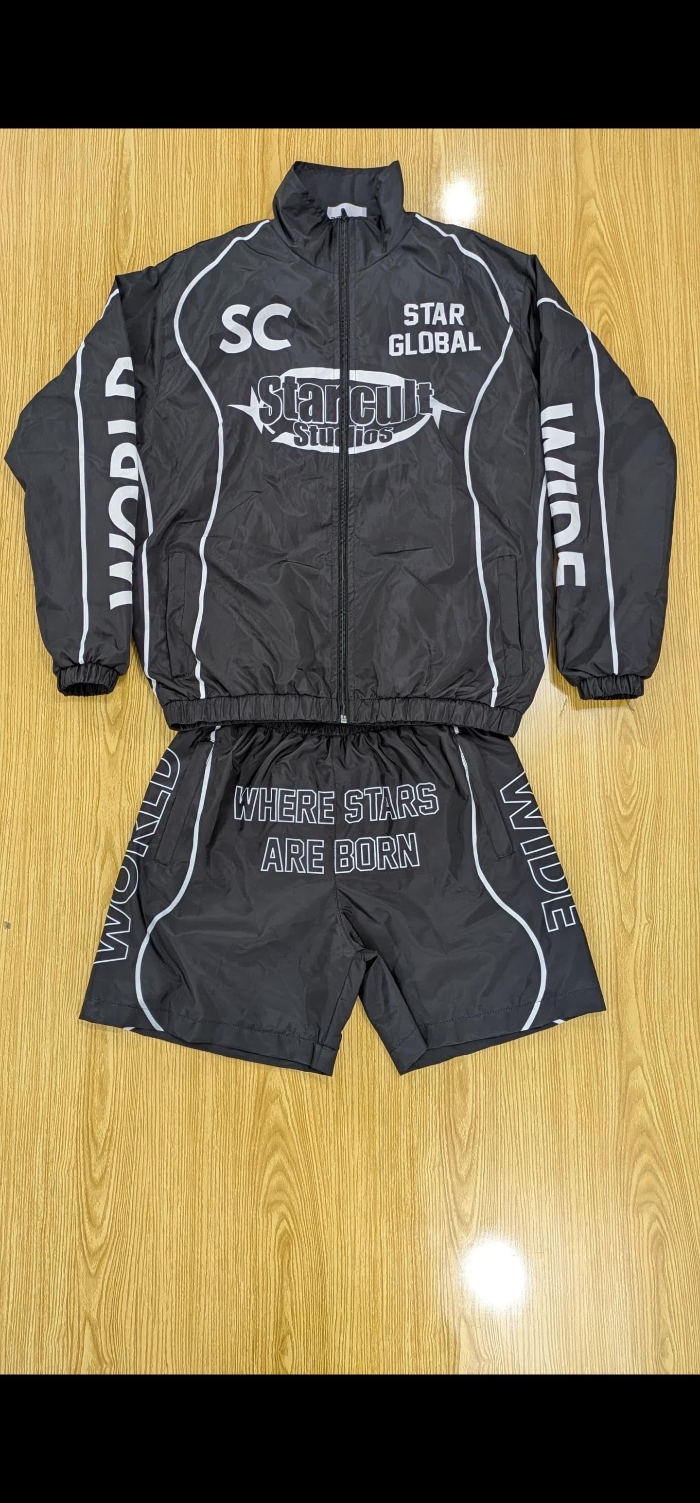 Windbreaker Shorts Set